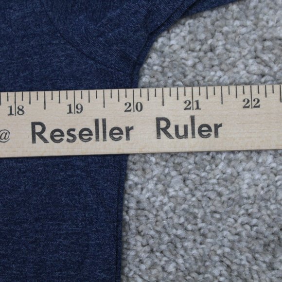 Under Armour Threadborne Shirt NWT Mens Small Blue Loose Fit Heatgear Polyester - Picture 10 of 11